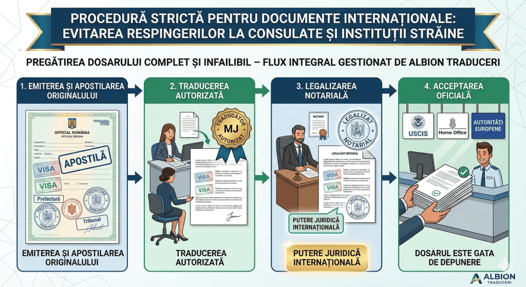 cele 4 proceduri necesare pentru acceptarea 100% a actelor